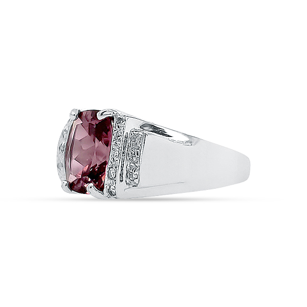 TOURMALINE AND DIAMOND RING