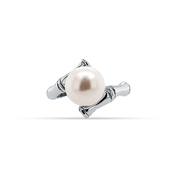 10MM PEARL SS RING
