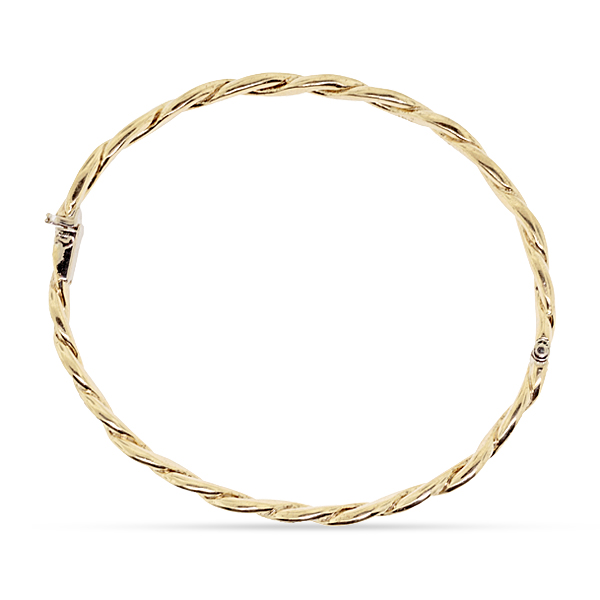 YELLOW DIAMOND BANGLE 18KY
7"