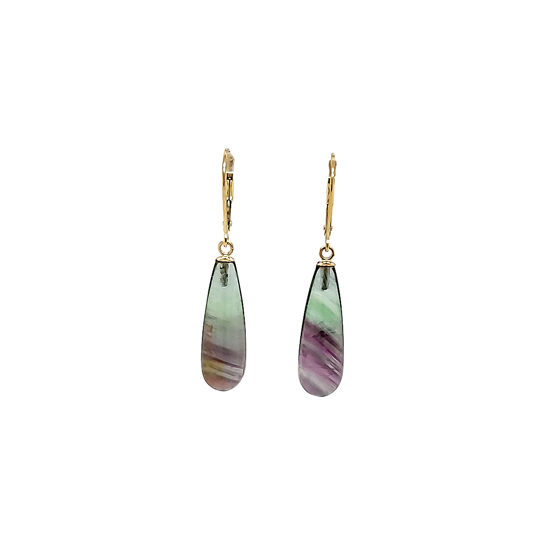 FLOURITE EARRINGS 