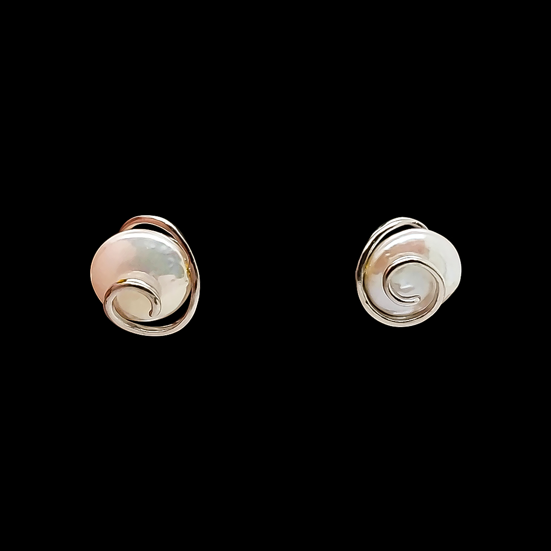 COIN PEARL EARRINGS