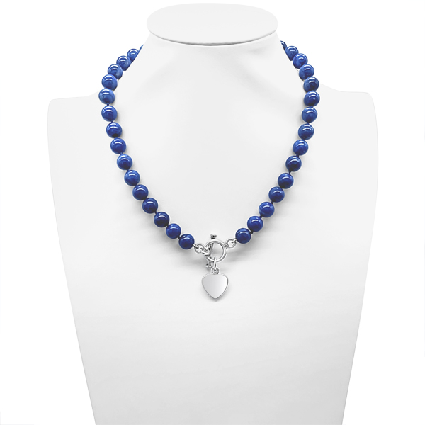 LAPIS LAZULI BEAD NECKLACE