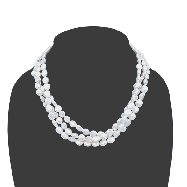 COIN  PEARL NECKLACE