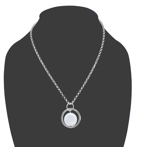 COIN PEARL NECKLACE