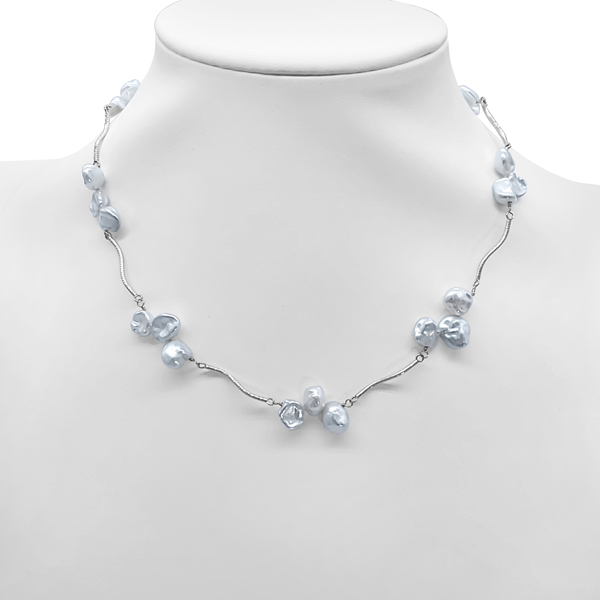 PEARL STATION NECKLACE