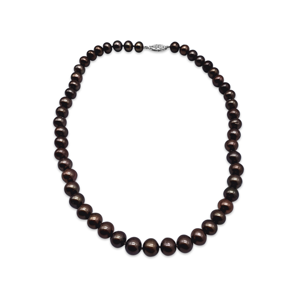 CHOCOLATE PEARL NECKLACED