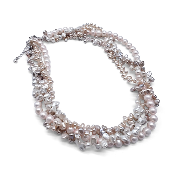 4 STRAND PEARL NECKLACE